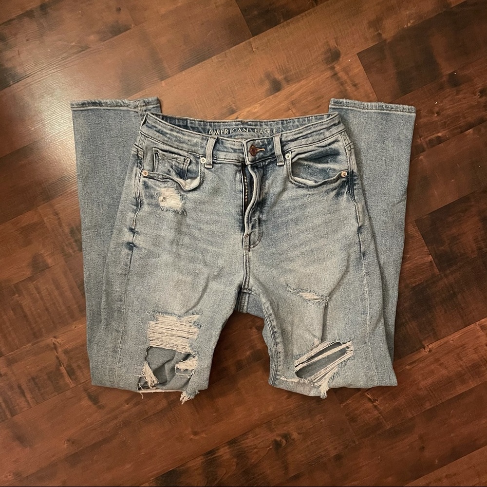 AE Stretch Mom Jean